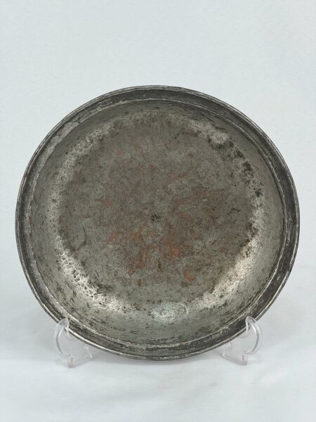 Antika Bakır Dekoratif Tabak Ölçü Çap 22 Cm H 4 Cm