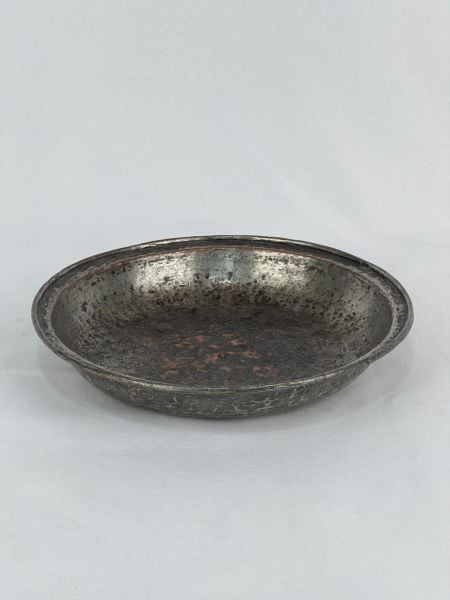 Antika Bakır Dekoratif Tabak Ölçü Çap 22 Cm H 3 Cm