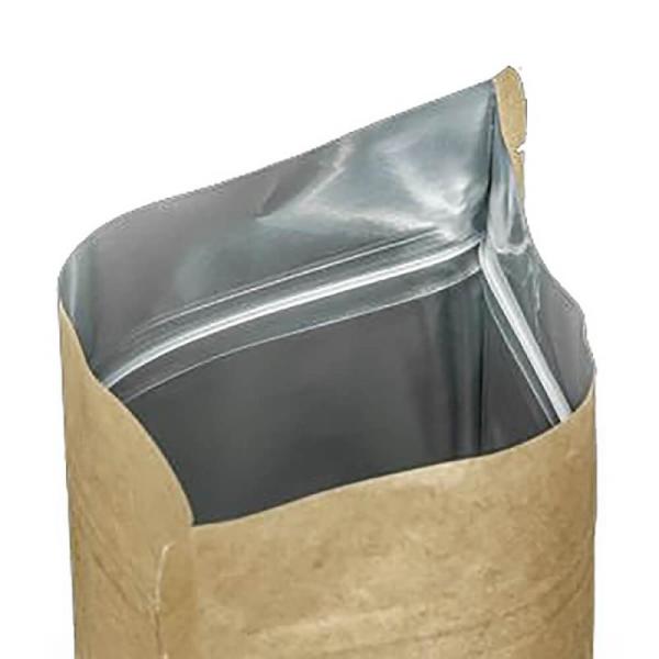11X18,5 Cm Kraft * 10 Adet * Kilitli Doypack Torba 100 Gr /30/