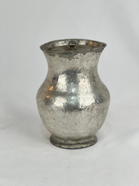 Antika Bakır Sürahi Ölçü Çap 13 Cm H 17 Cm