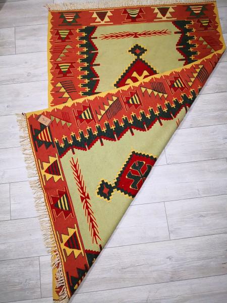 El Dokumasi Uşak Kilimi Aoa Ölçü 170X110Cm