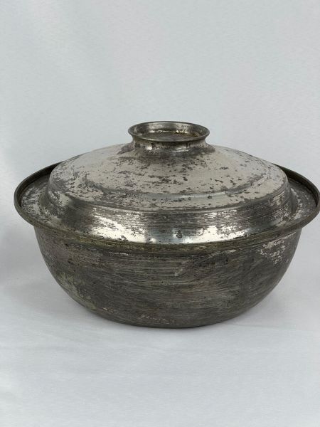 Antika Bakır Tencere Ölçü Çap 27 Cm H 16 Cm