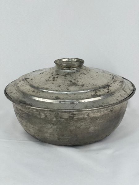 Antika Bakır Tencere Ölçü Çap 30 Cm H 18 Cm