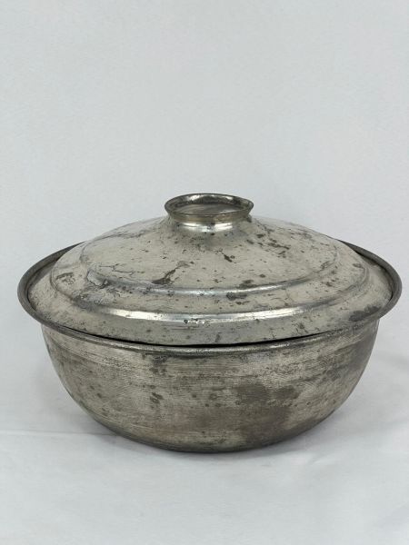 Antika Bakır Tencere Ölçü Çap 30 Cm H 18 Cm