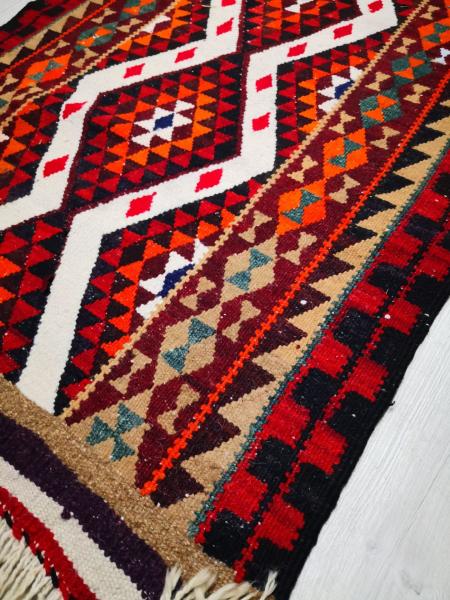 El Dokumasi Herki Yolluk Kilim Aoa Ölçü 330X98Cm