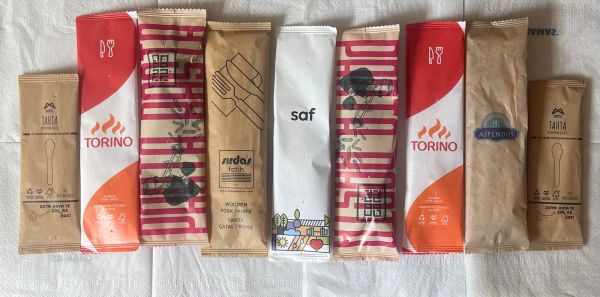 Otomatik Kağıt Ambalaj Kaşık Çatal Set Dolumu
