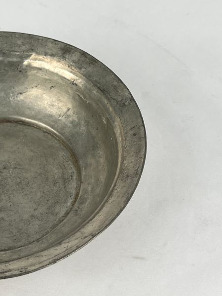 Antika Bakır Sahan Ölçü Çap 19 Cm H 4 Cm