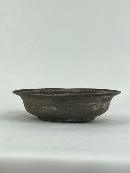 Antika Bakır Sahan Ölçü Çap 15,5 Cm H 4 Cm