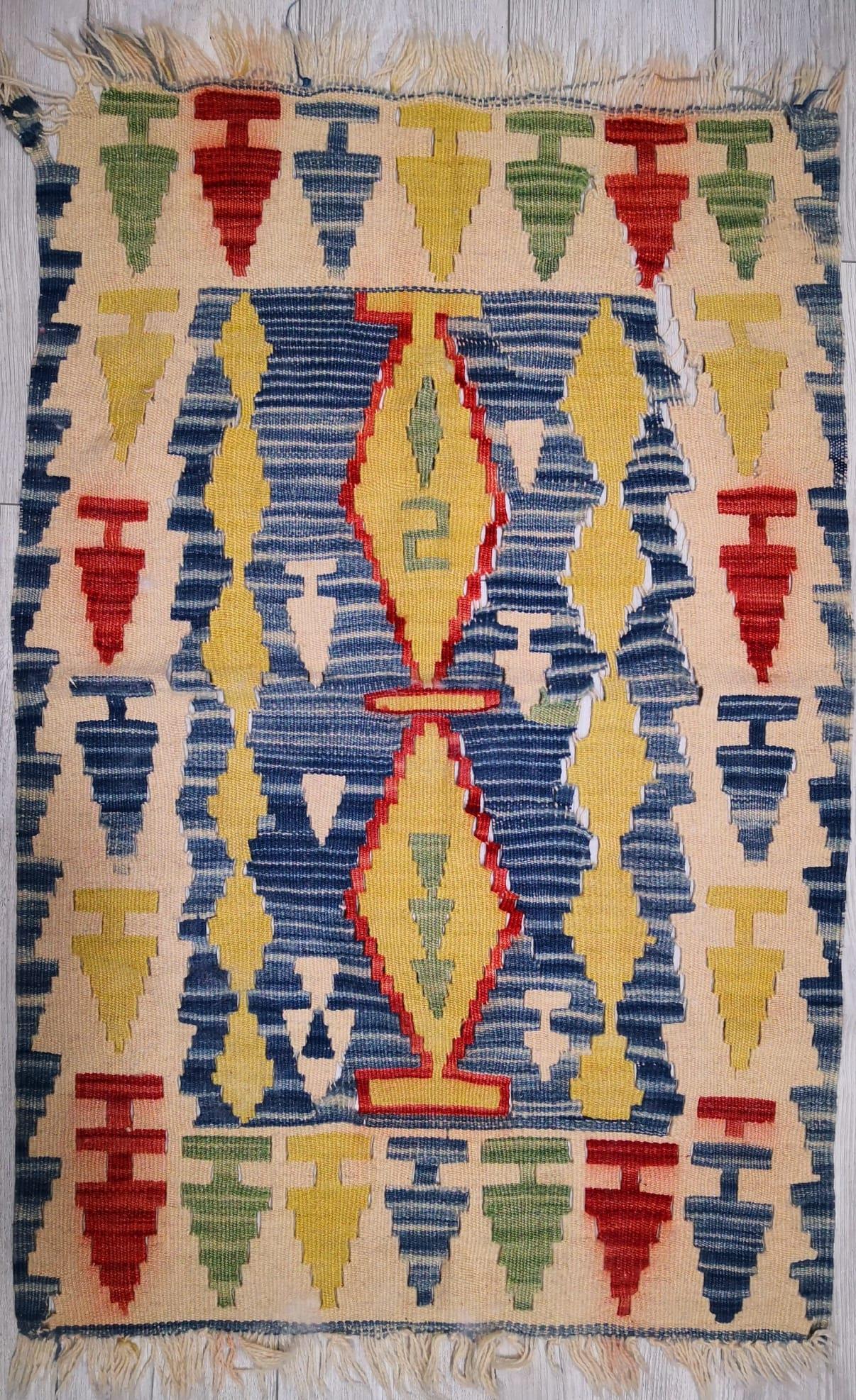 El Dokumasi Kilim Aoa Ölçü 76X115 Cm