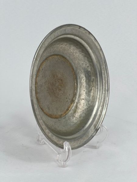 Antika Bakır Sahan Ölçü Çap 18,5 Cm H 4 Cm