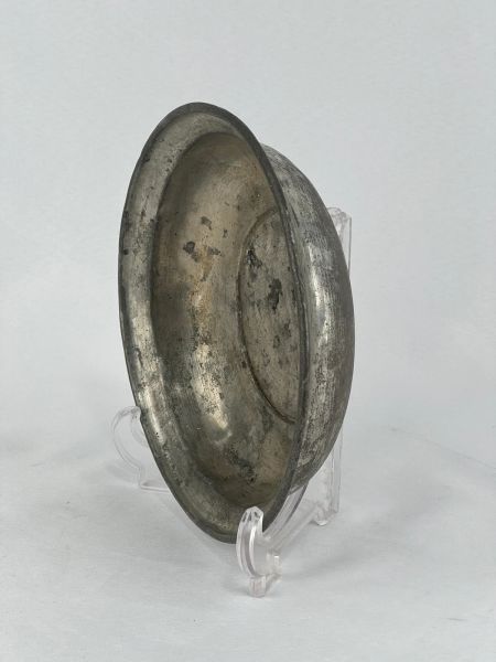 Antika Bakır Sahan Ölçü Çap 19,5 Cm H 5 Cm