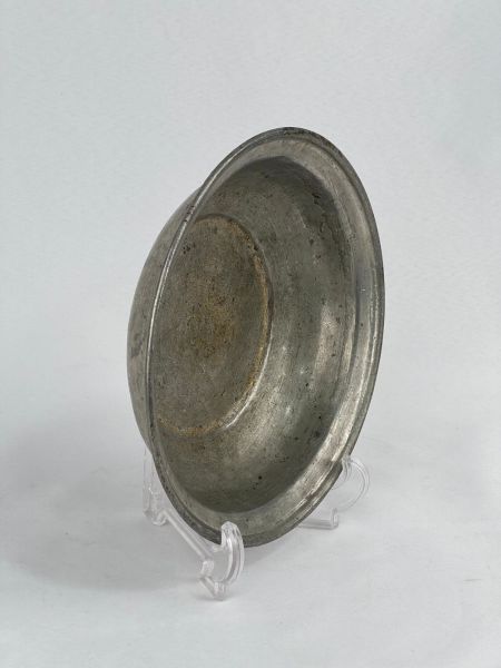 Antika Bakır Sahan Ölçü Çap 20 Cm H 4,5 Cm