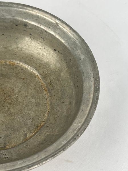 Antika Bakır Sahan Ölçü Çap 20 Cm H 4,5 Cm