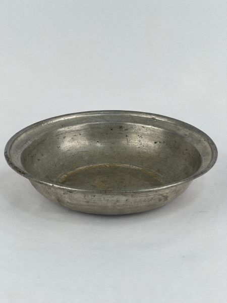 Antika Bakır Sahan Ölçü Çap 20 Cm H 4,5 Cm