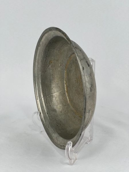 Antika Bakır Sahan Ölçü Çap 20 Cm H 4,5 Cm