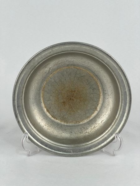 Antika Bakır Sahan Ölçü Çap 18 Cm H 3,5 Cm