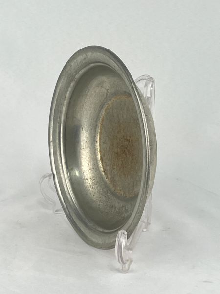 Antika Bakır Sahan Ölçü Çap 18 Cm H 3,5 Cm