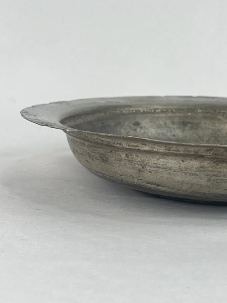 Antika Bakır Sahan Ölçü Çap 23 Cm H 4 Cm