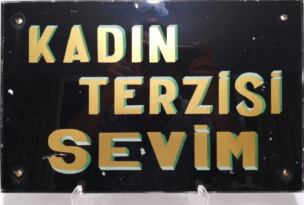 Eskilerden Esnaf Tabelası, Dekorluk Aoa Ölçü 35X22 Cm