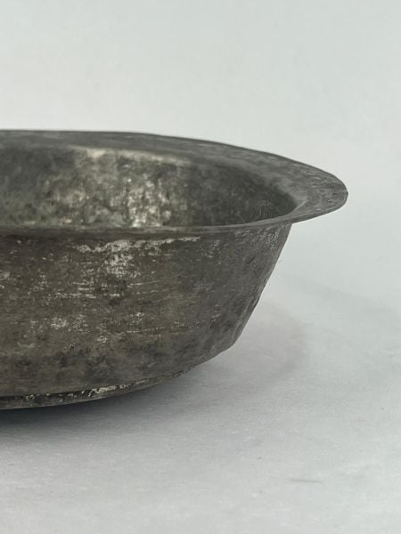 Antika Bakır Sahan Ölçü Çap 21 Cm H 6 Cm