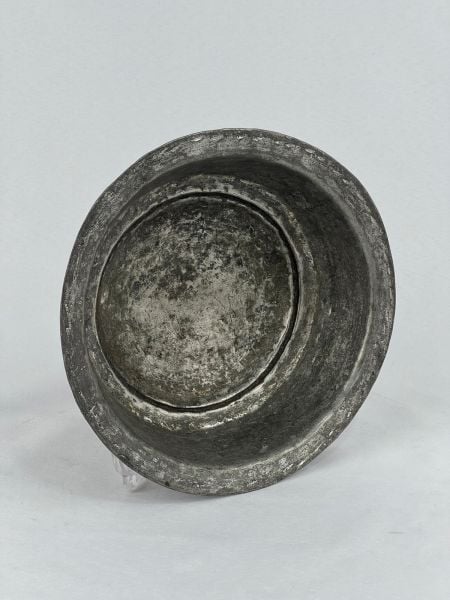 Antika Bakır Sahan Ölçü Çap 21 Cm H 6 Cm