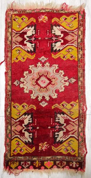 El Dokumasi Yastik Boy Halı Aoa Ölçü 97X50 Cm