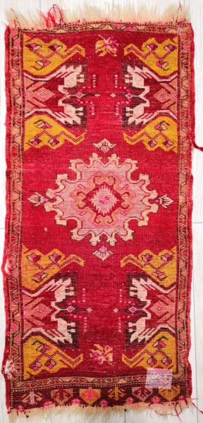 El Dokumasi Yastik Boy Halı Aoa Ölçü 97X50 Cm