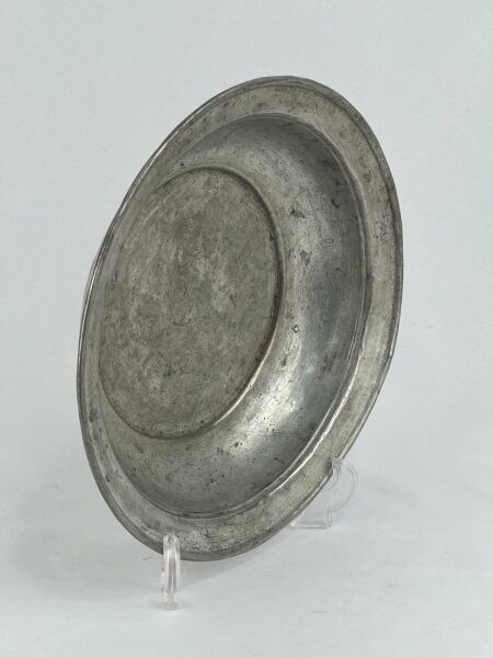 Antika Bakır Sahan Ölçü Çap 25 Cm H 5 Cm