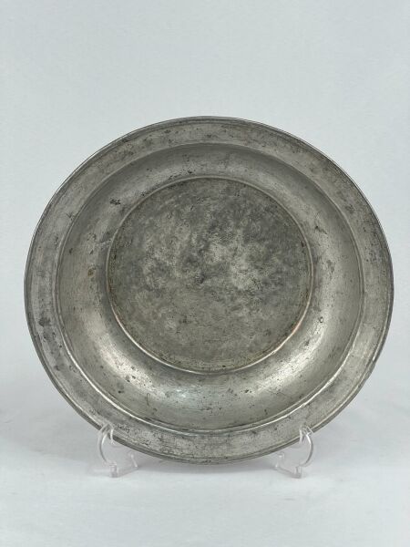 Antika Bakır Sahan Ölçü Çap 25 Cm H 5 Cm