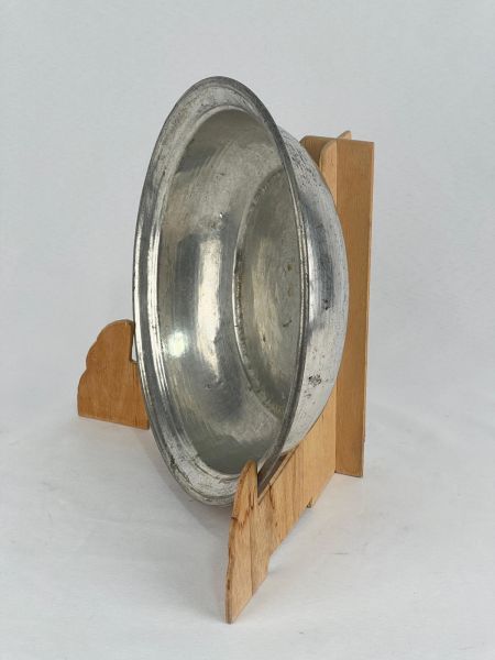 Antika Bakır Sahan Ölçü Çap 25 Cm H 5,5 Cm