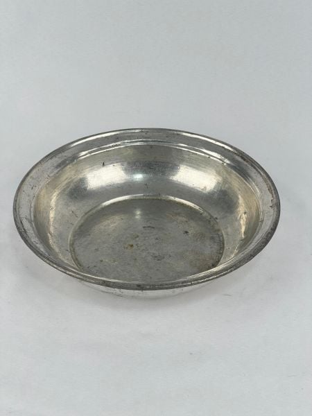 Antika Bakır Sahan Ölçü Çap 25 Cm H 5,5 Cm