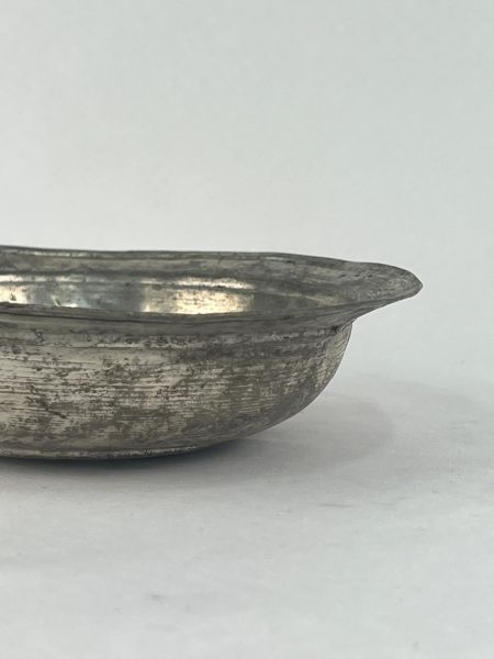 Antika Bakır Sahan Ölçü Çap 18,5 Cm H 5 Cm