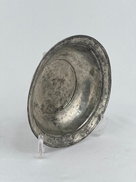 Antika Bakır Sahan Ölçü Çap 18,5 Cm H 5 Cm