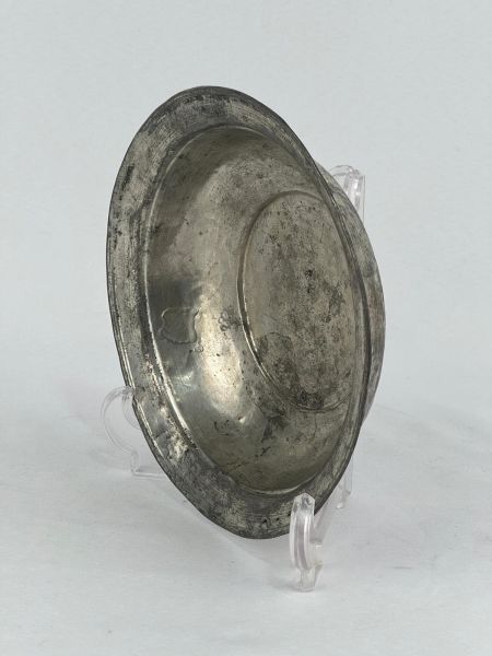 Antika Bakır Sahan Ölçü Çap 18,5 Cm H 5 Cm