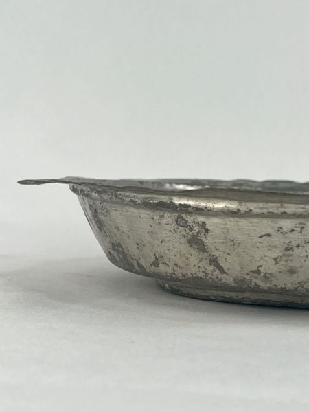 Antika Bakır Sahan Ölçü Çap 26 Cm H 5 Cm