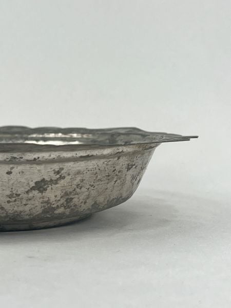 Antika Bakır Sahan Ölçü Çap 26 Cm H 5 Cm
