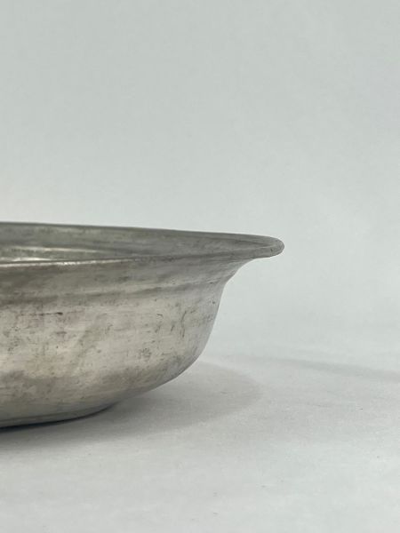 Antika Bakır Sahan Ölçü Çap 25 Cm H 5,5 Cm