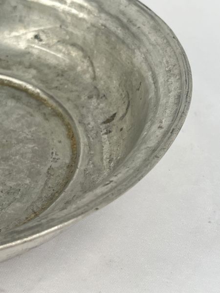 Antika Bakır Sahan Ölçü Çap 25 Cm H 5,5 Cm