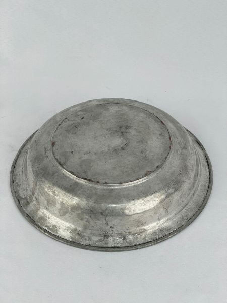 Antika Bakır Sahan Ölçü Çap 25 Cm H 5,5 Cm
