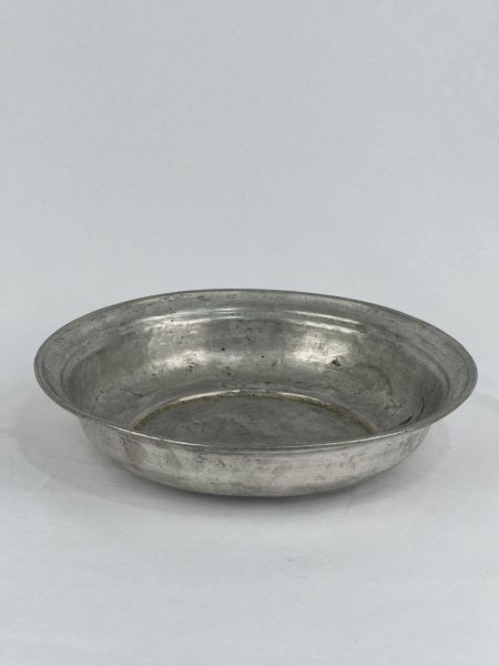 Antika Bakır Sahan Ölçü Çap 25 Cm H 5,5 Cm