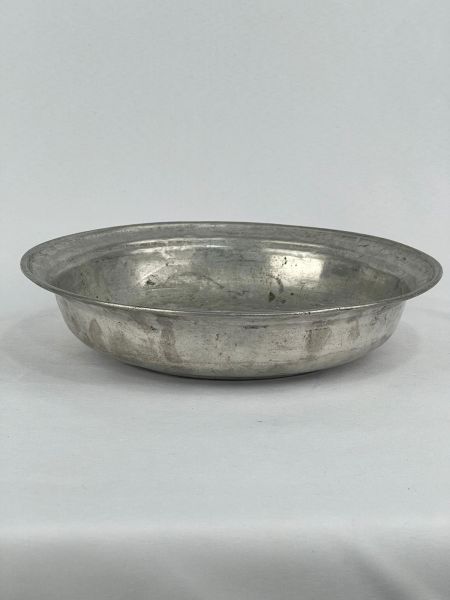 Antika Bakır Sahan Ölçü Çap 25 Cm H 5,5 Cm