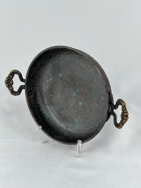 Antika Bakır Sahan Ölçü 30X20 Cm H 5,5 Cm
