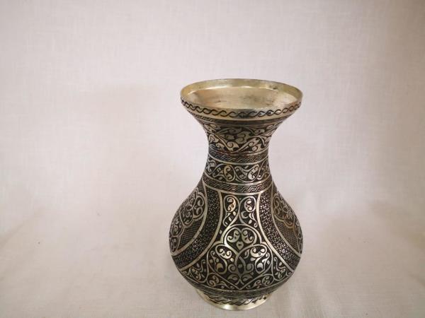 Bakır Vazo Aoa Ölçü 15 Cm Çapi 24 Yüksekliği