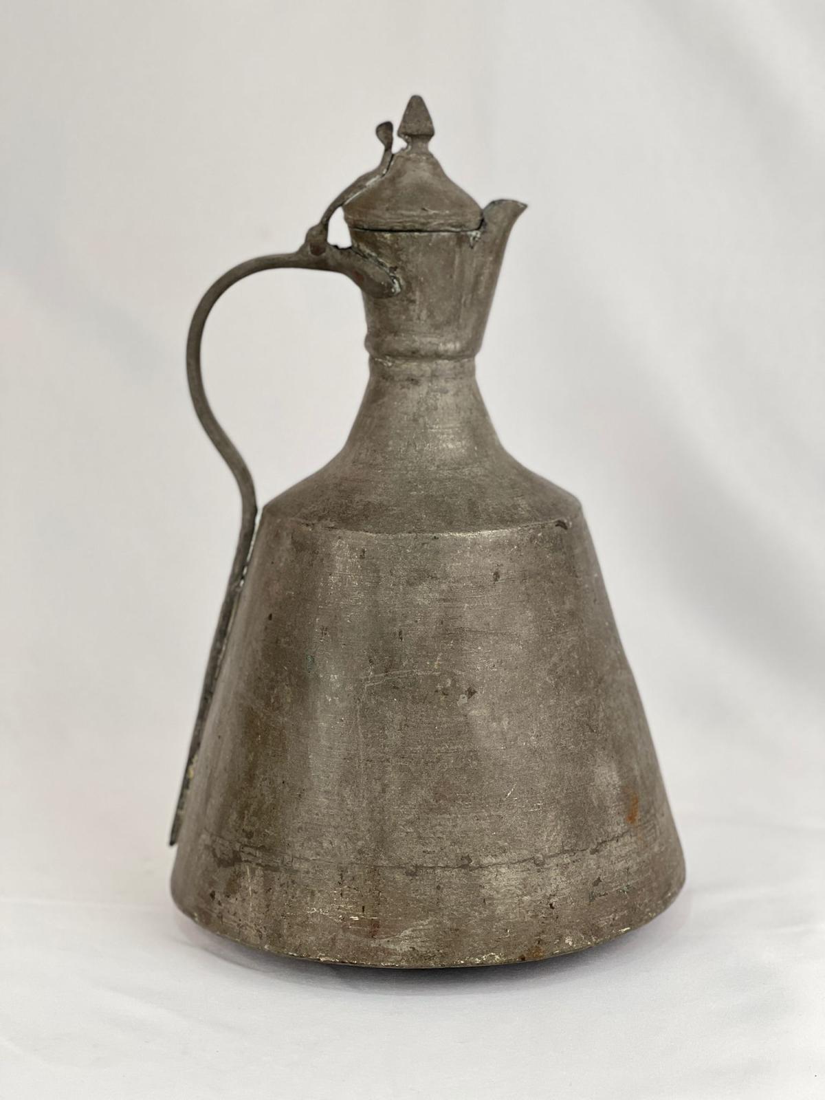 Antika Bakır Güğüm Ölçü Çap 26 Cm H 40 Cm