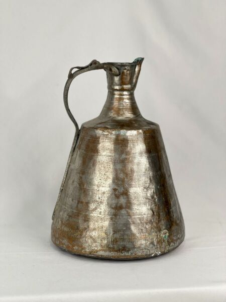 Antika Bakır Güğüm Ölçü Çap 30 Cm H 40 Cm