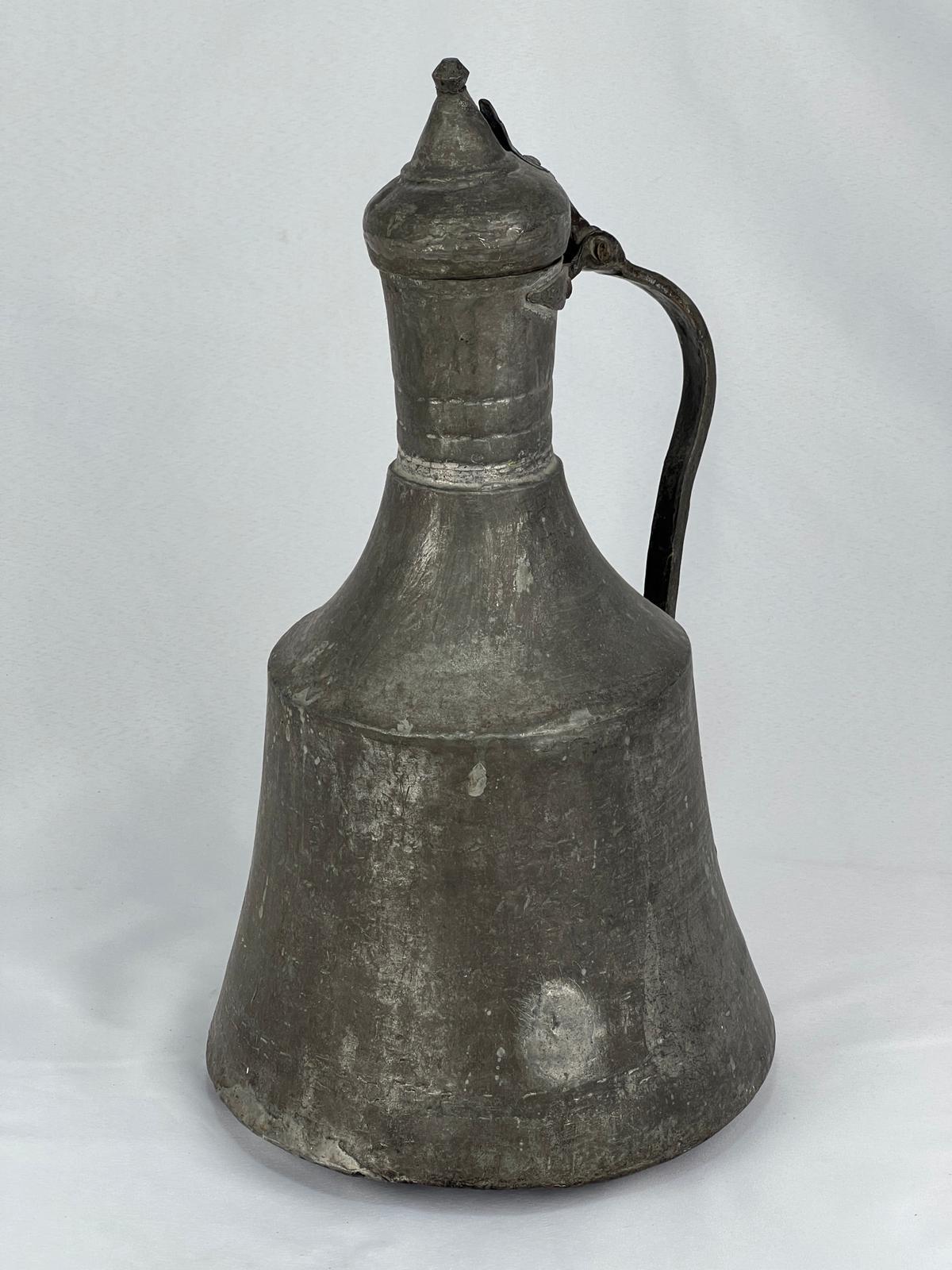 Antika Bakır Güğüm Ölçü Çap 27 Cm H 46 Cm