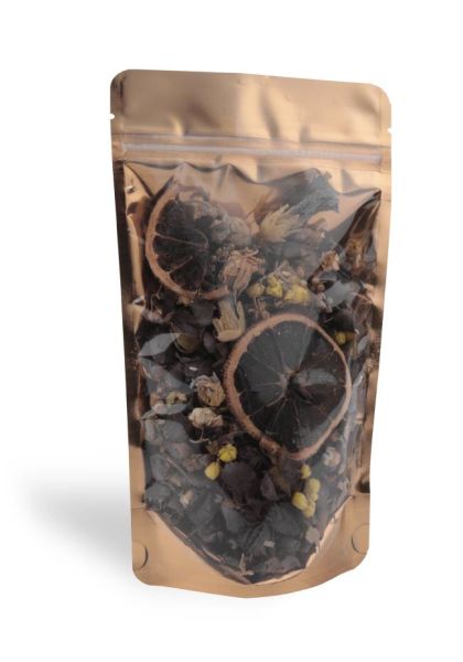 16X27 Cm Gold-Metalize Renk Doypack Torba /51/