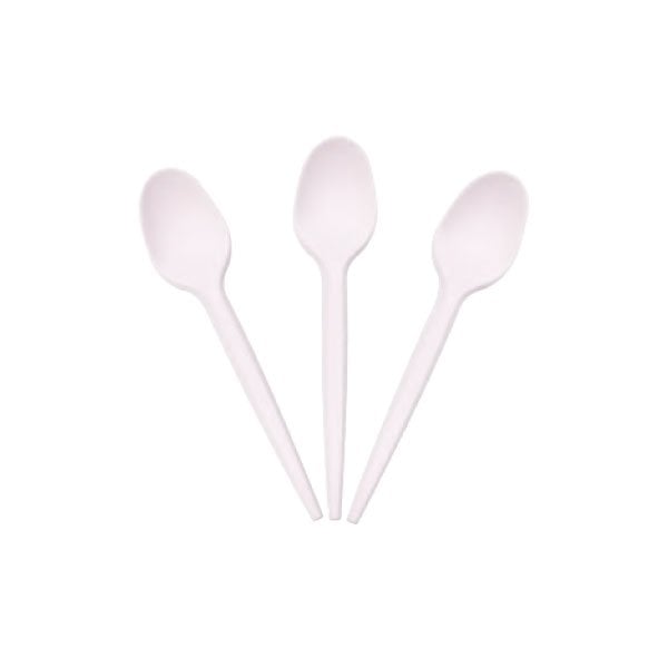 Plastik Tatli Kaşiği 1,8 Gr Pla Naturel Rubikap Cu.D11 50 Adet