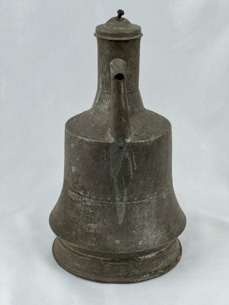 Antika Bakır İbrik Ölçü Çap 20 Cm H 34 Cm