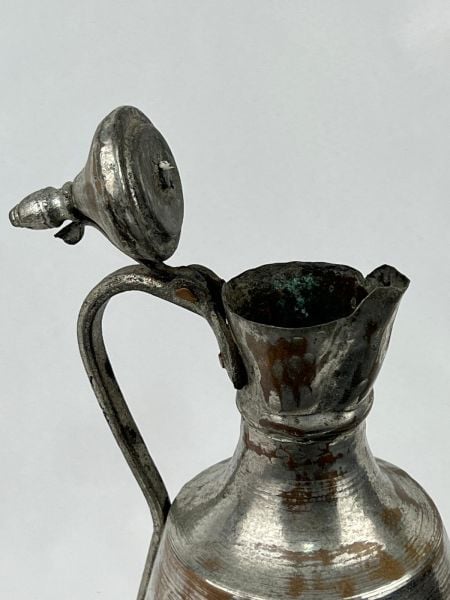 Antika Bakır Güğüm Ölçü Çap 21 Cm H 36 Cm